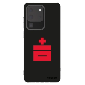 Picasee Samsung Galaxy S20 Ultra 5G G988F Hülle - Transparentes Silikon - Le Plastenciaga