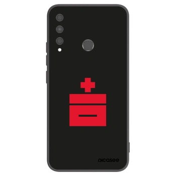 Picasee Huawei P40 Lite E Hülle - Schwarzes Silikon - Le Plastenciaga