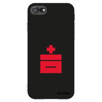 Picasee Apple iPhone SE 2020 Hülle - Transparentes Silikon - Le Plastenciaga