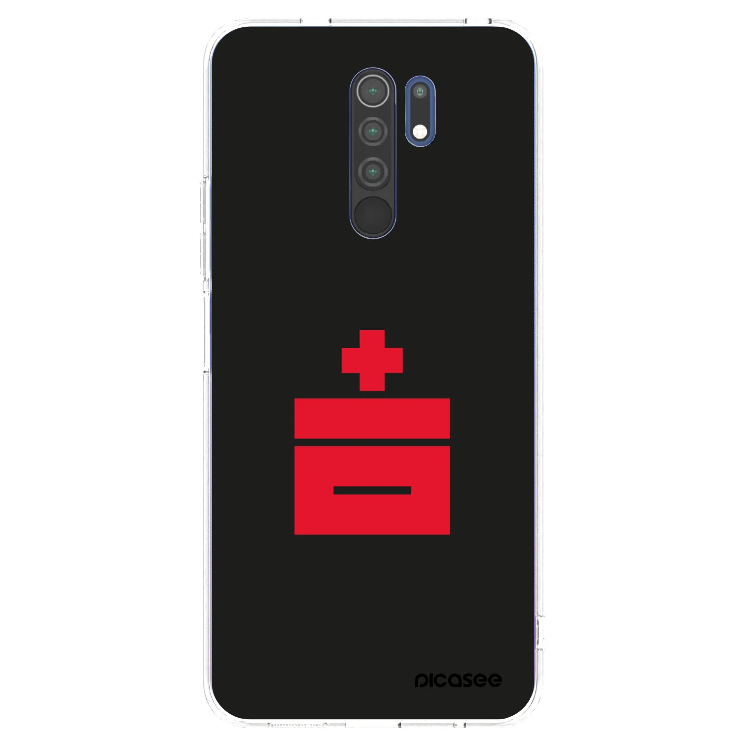 Picasee Xiaomi Redmi 9 Hülle - Transparentes Silikon - Le Plastenciaga