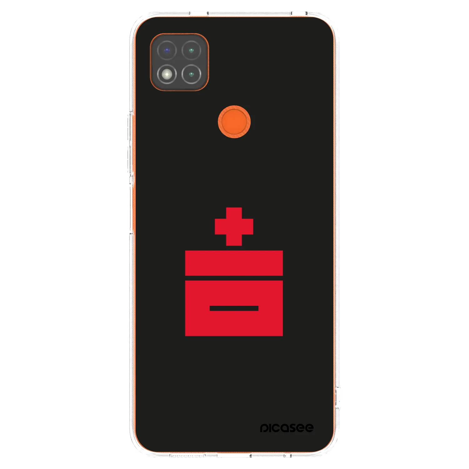 Picasee Xiaomi Redmi 9C Hülle - Transparentes Silikon - Le Plastenciaga