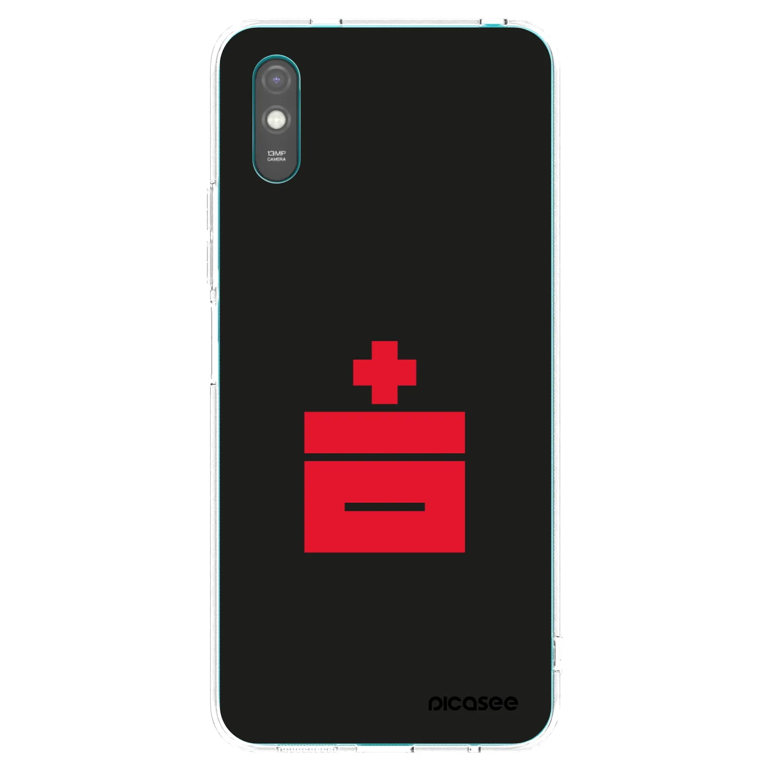 Picasee Xiaomi Redmi 9A Hülle - Transparentes Silikon - Le Plastenciaga