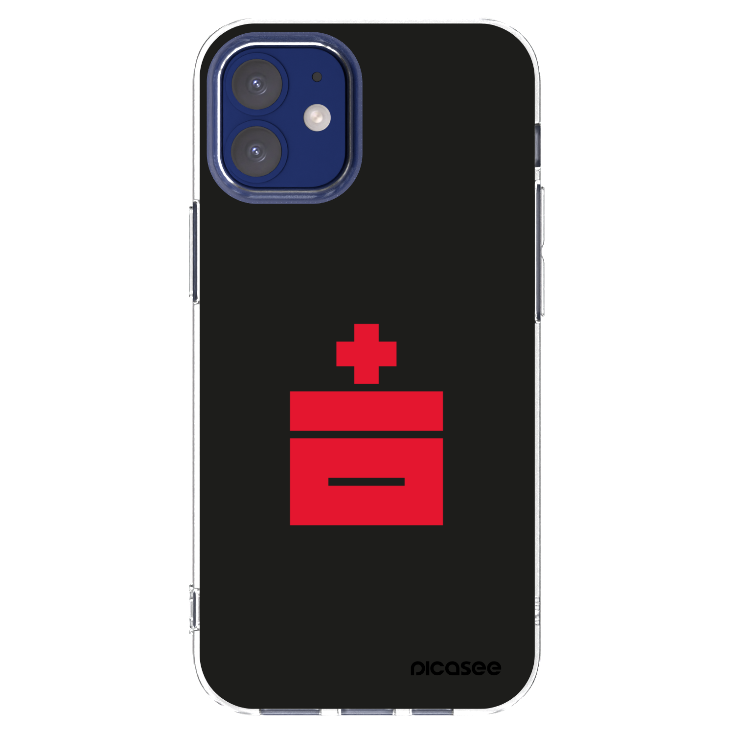 Picasee Apple iPhone 12 mini Hülle - Transparentes Silikon - Le Plastenciaga