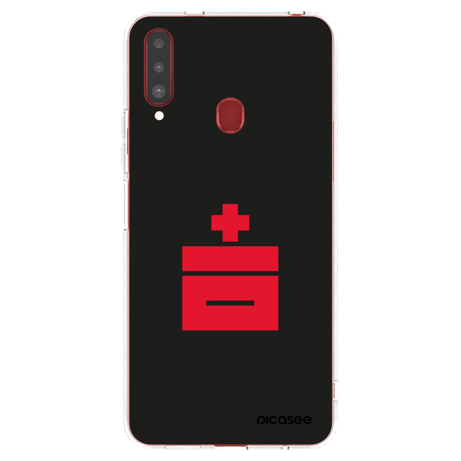 Picasee Samsung Galaxy A20s Hülle - Transparentes Silikon - Le Plastenciaga