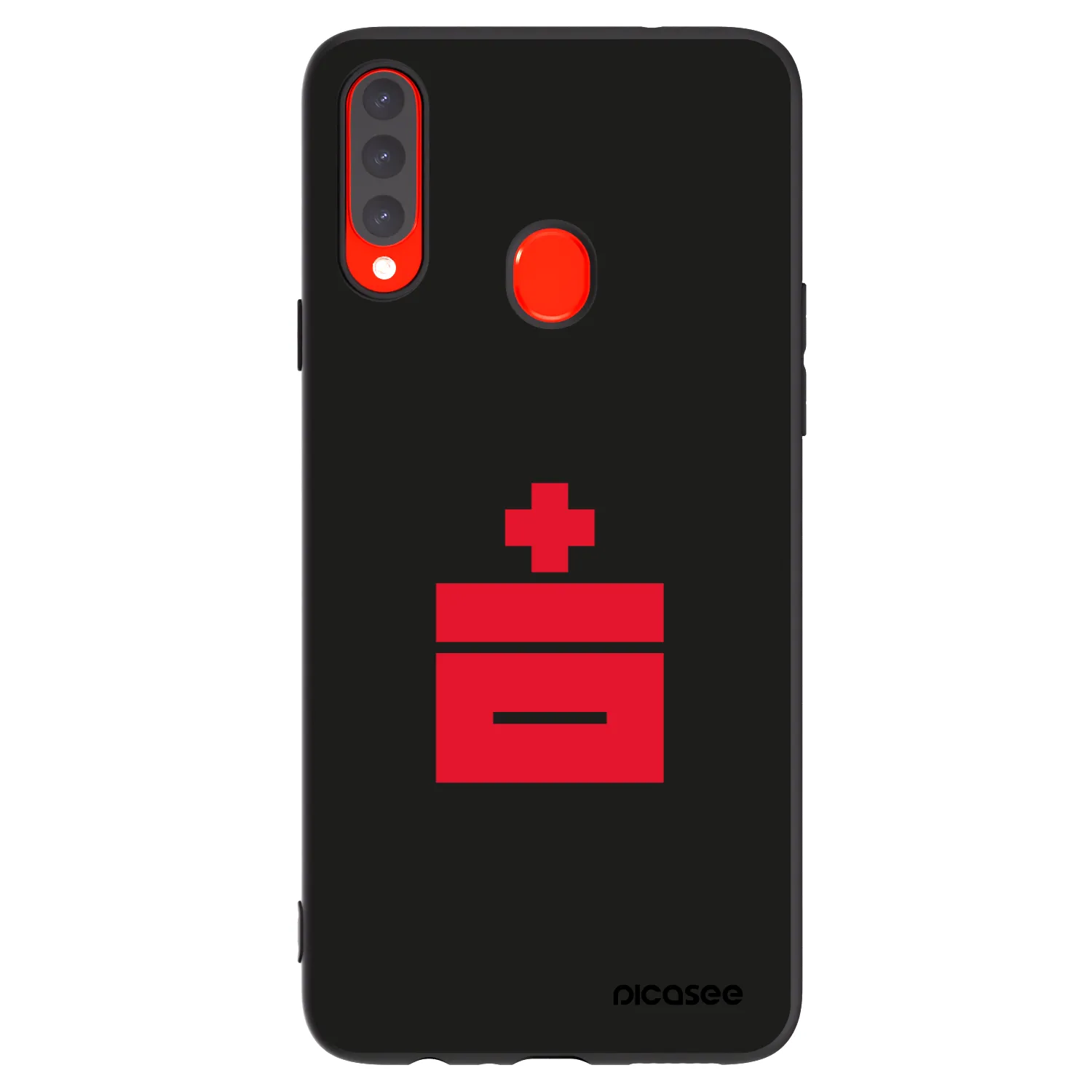 Picasee Samsung Galaxy A20s Hülle - Schwarzes Silikon - Le Plastenciaga