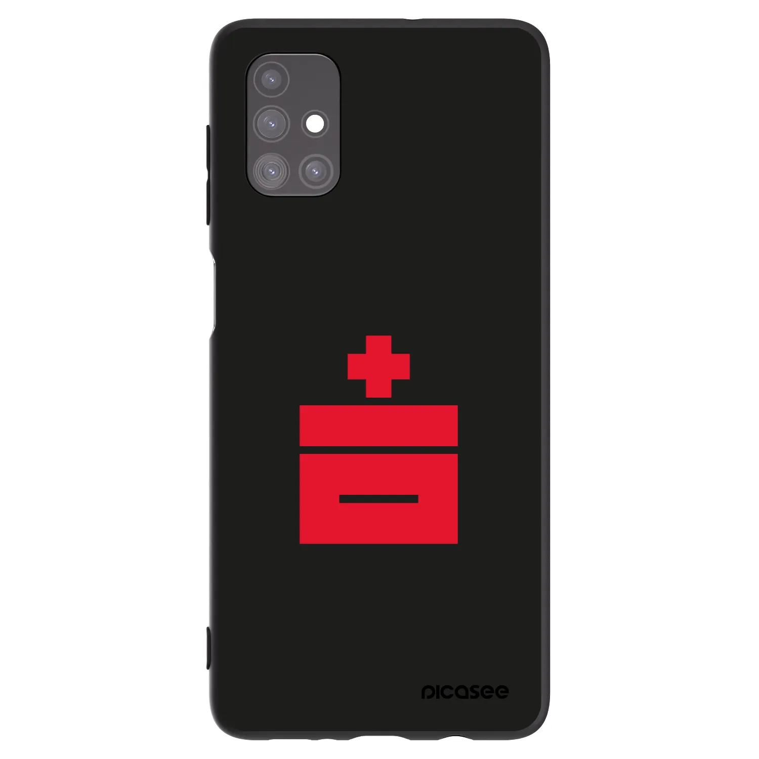 Picasee Samsung Galaxy M51 M515F Hülle - Schwarzes Silikon - Le Plastenciaga