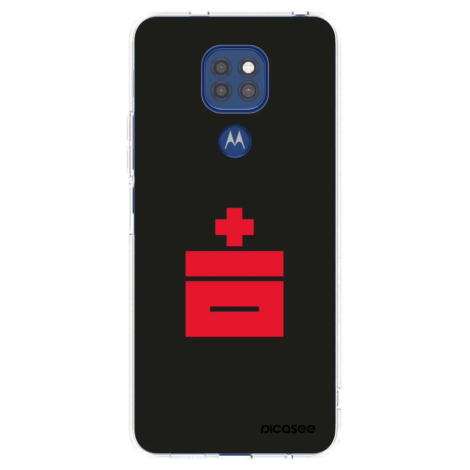 Picasee Motorola Moto G9 Play Hülle - Transparentes Silikon - Le Plastenciaga