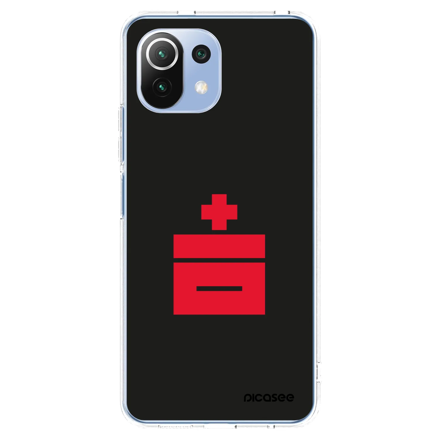 Picasee Xiaomi Mi 11 Lite Hülle - Transparentes Silikon - Le Plastenciaga