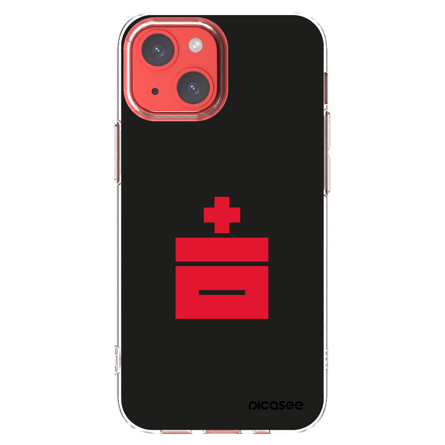Picasee Apple iPhone 13 mini Hülle - Transparentes Silikon - Le Plastenciaga