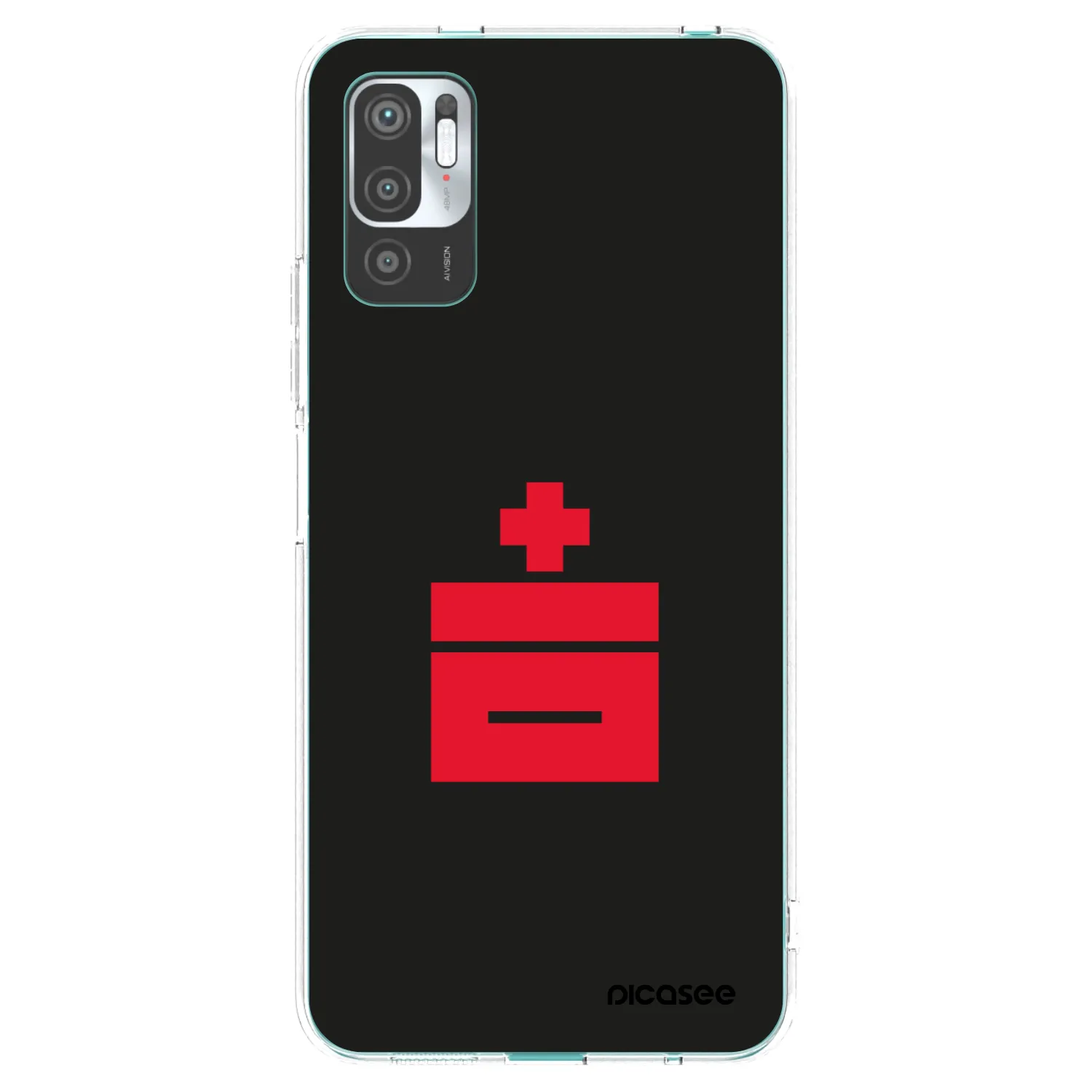 Picasee Xiaomi Redmi Note 10 5G Hülle - Transparentes Silikon - Le Plastenciaga