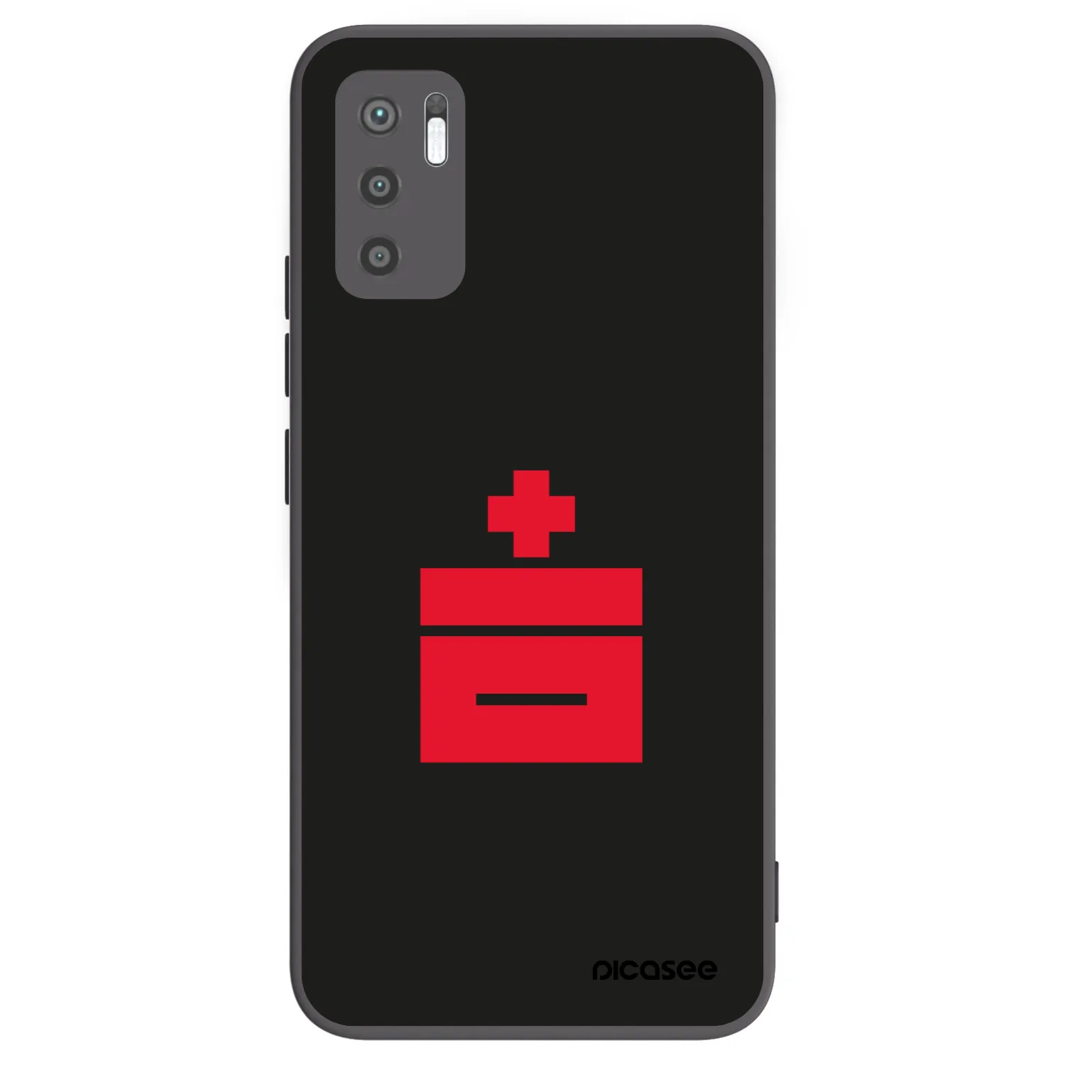 Picasee Xiaomi Redmi Note 10 5G Hülle - Schwarzes Silikon - Le Plastenciaga