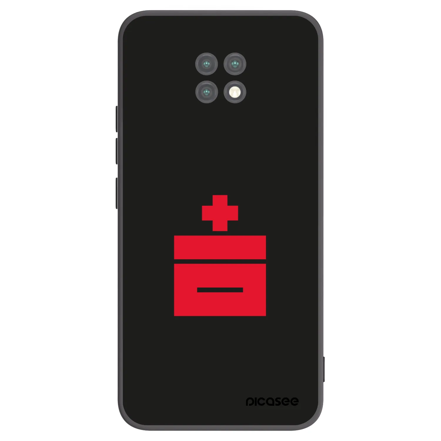 Picasee Xiaomi Redmi Note 9T Hülle - Schwarzes Silikon - Le Plastenciaga