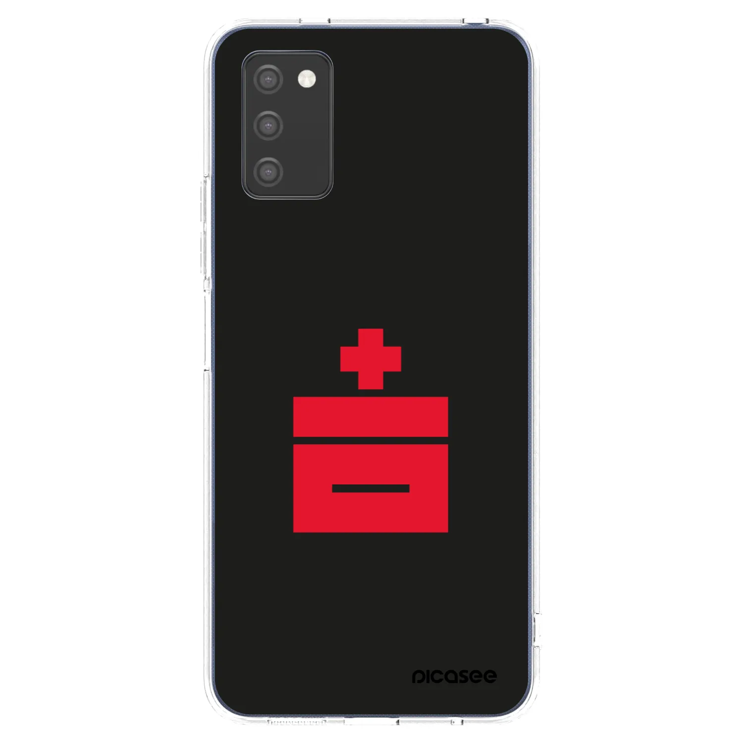 Picasee Samsung Galaxy A03s A037G Hülle - Transparentes Silikon - Le Plastenciaga