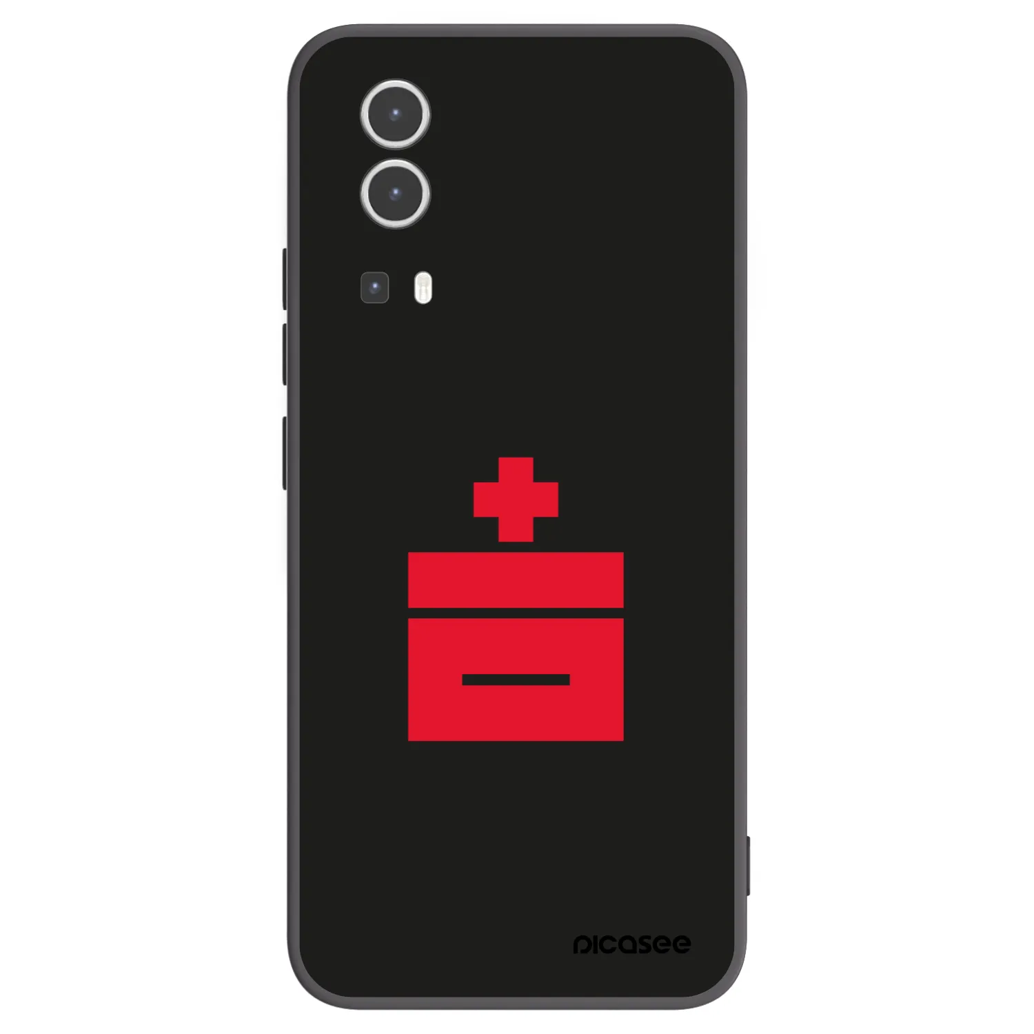 Picasee Vivo Y72 5G Hülle - Schwarzes Silikon - Le Plastenciaga