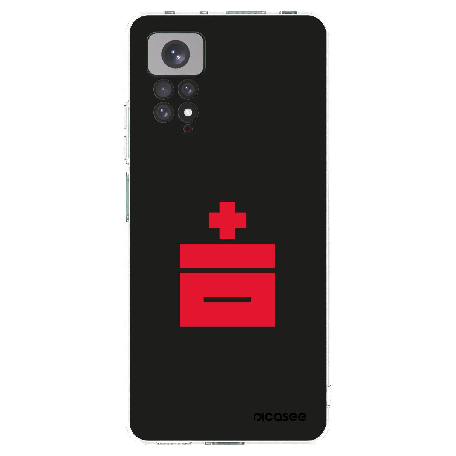 Picasee Xiaomi Redmi Note 11 Hülle - Transparentes Silikon - Le Plastenciaga