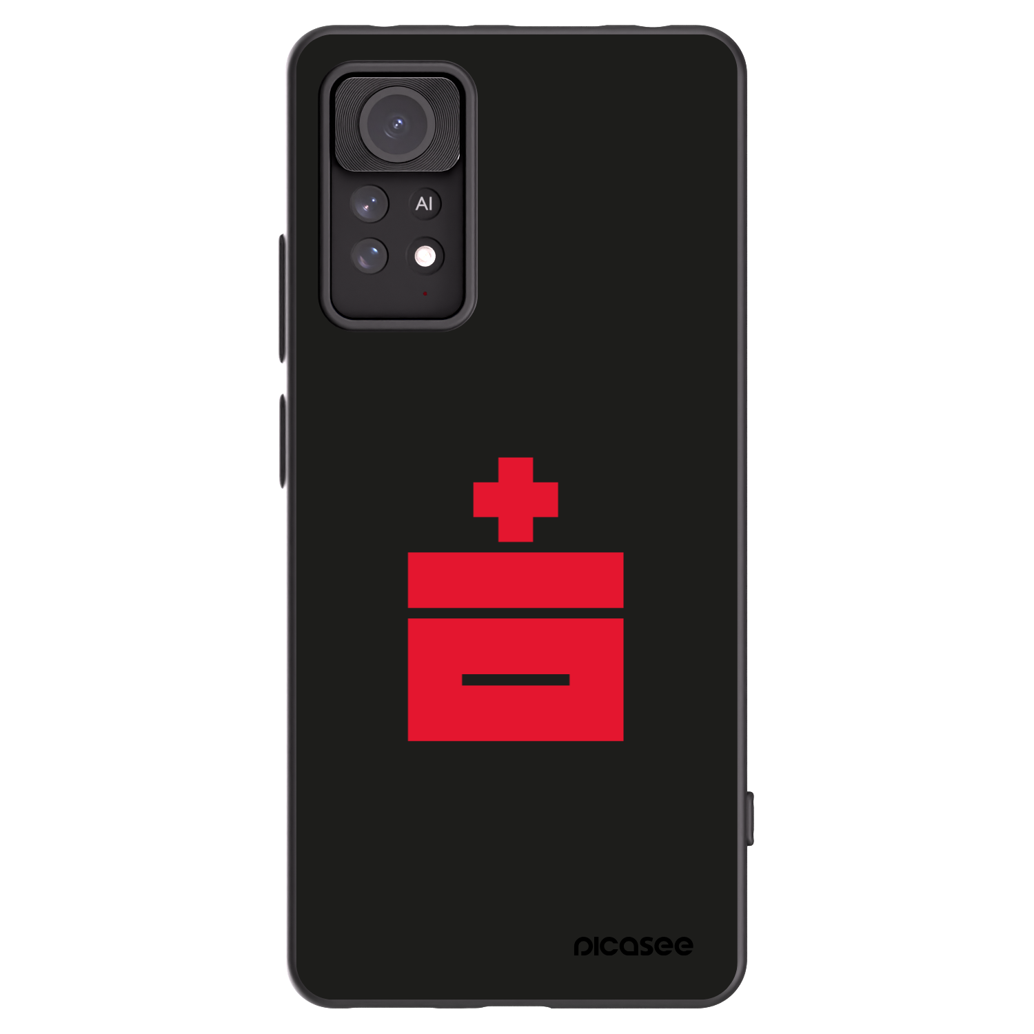 Picasee Xiaomi Redmi Note 11 Pro Hülle - Schwarzes Silikon - Le Plastenciaga