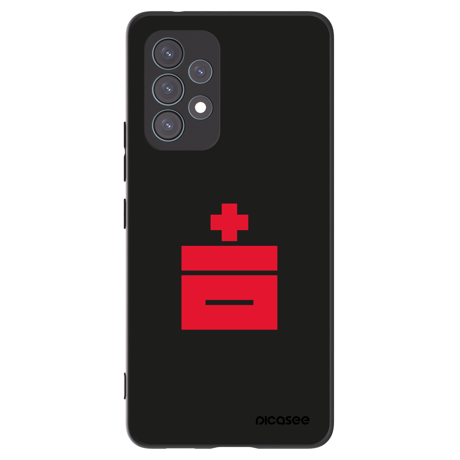 Picasee Samsung Galaxy A53 5G A536 Hülle - Schwarzes Silikon - Le Plastenciaga