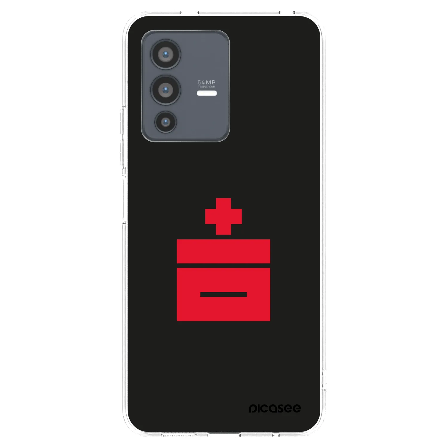 Picasee Vivo V23 5G Hülle - Transparentes Silikon - Le Plastenciaga