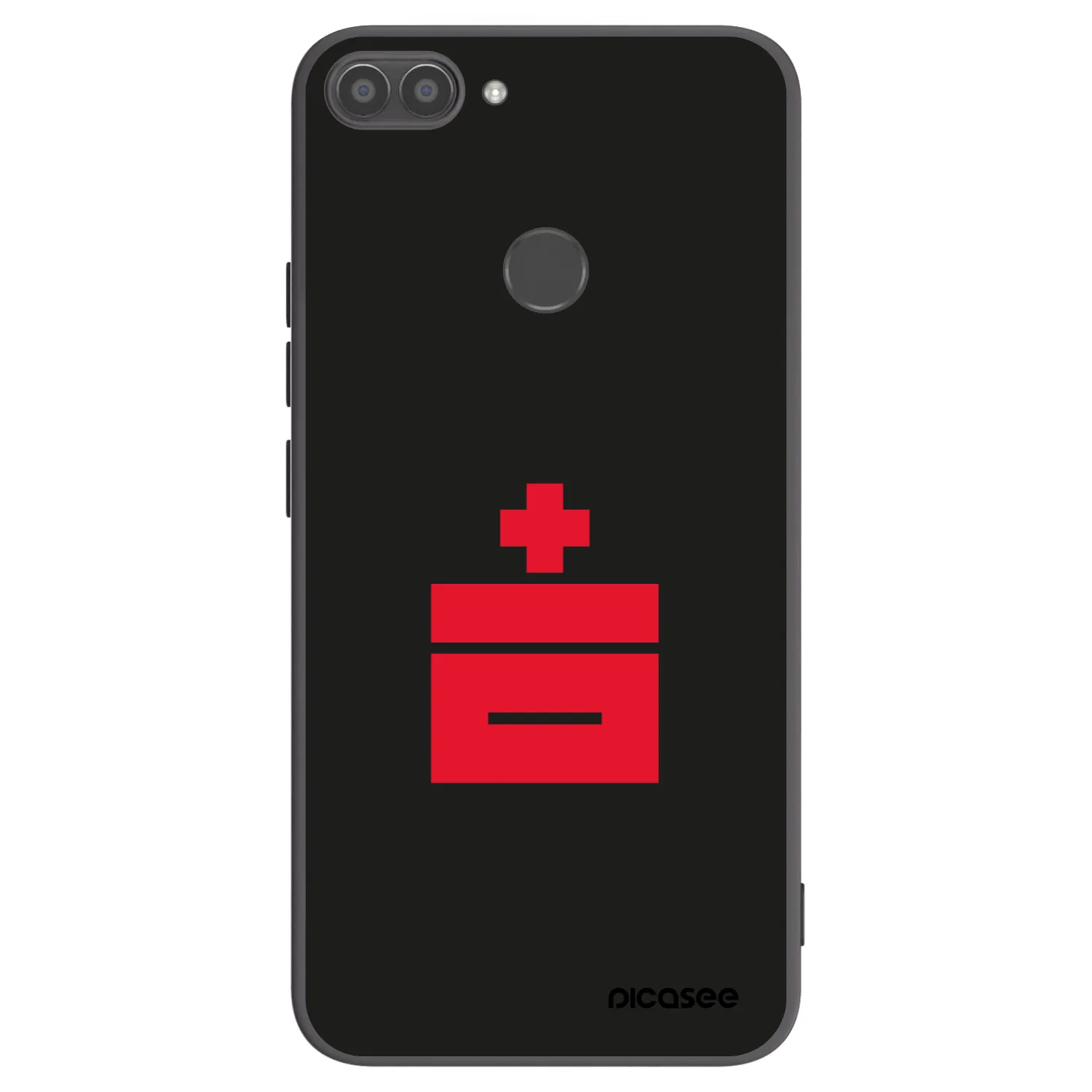 Picasee Huawei P Smart Hülle - Schwarzes Silikon - Le Plastenciaga