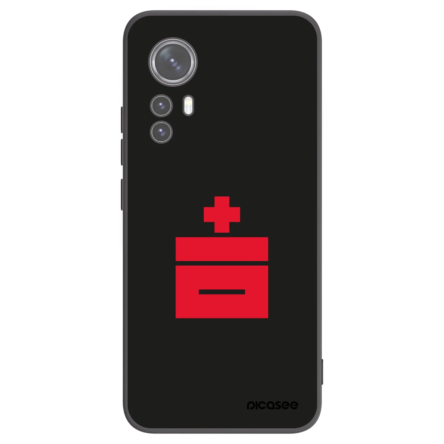 Picasee Xiaomi 12X Hülle - Schwarzes Silikon - Le Plastenciaga