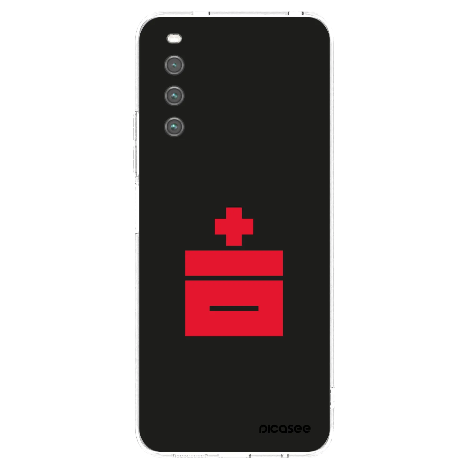 Picasee Sony Xperia 10 IV 5G Hülle - Transparentes Silikon - Le Plastenciaga
