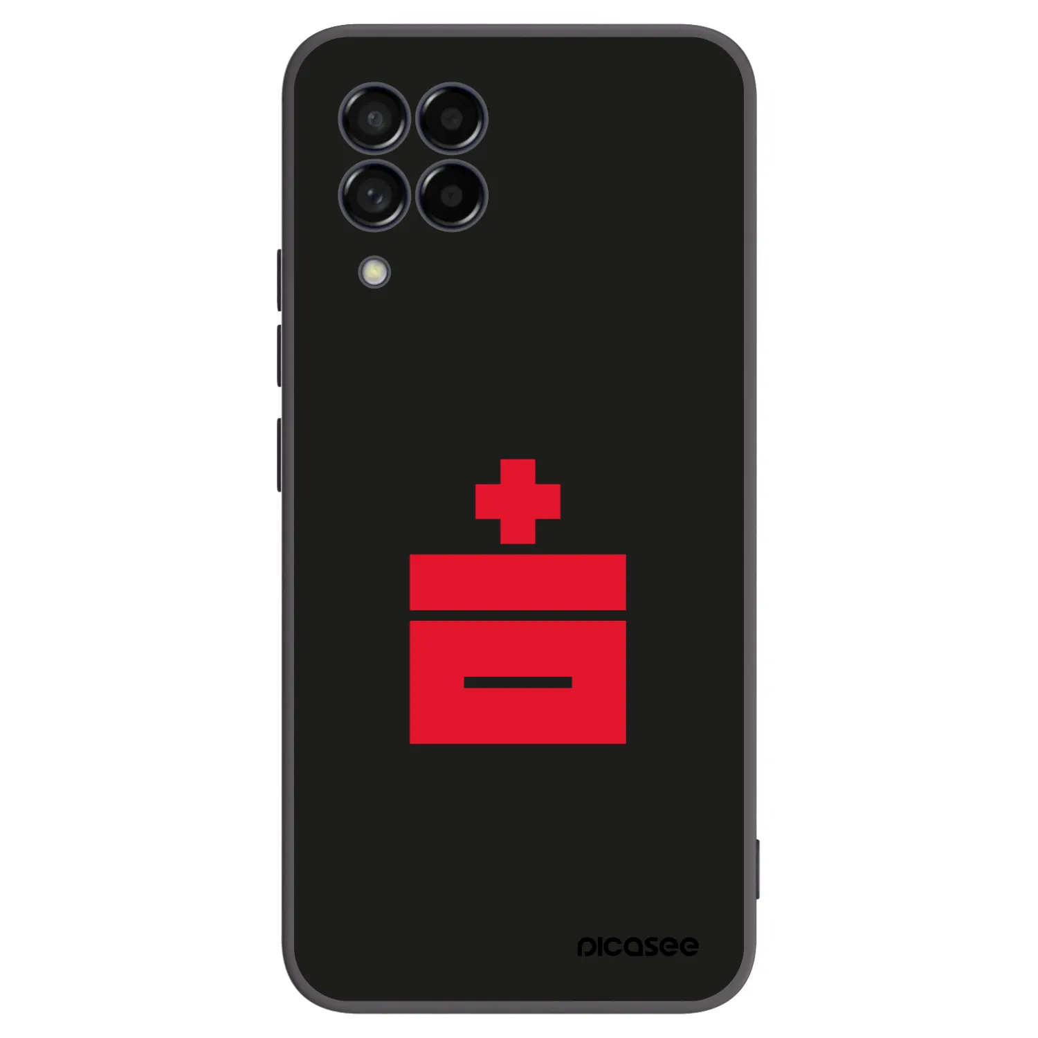 Picasee Samsung Galaxy M53 5G Hülle - Schwarzes Silikon - Le Plastenciaga