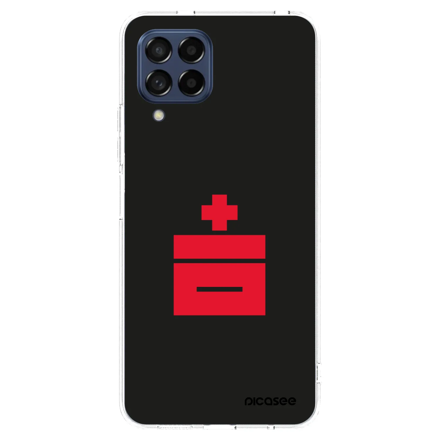 Picasee Samsung Galaxy M53 5G Hülle - Transparentes Silikon - Le Plastenciaga