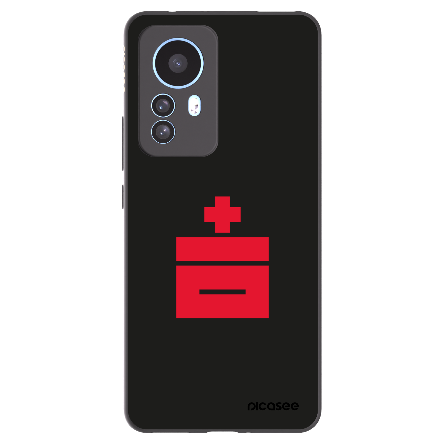 Picasee Xiaomi 12T Hülle - Schwarzes Silikon - Le Plastenciaga