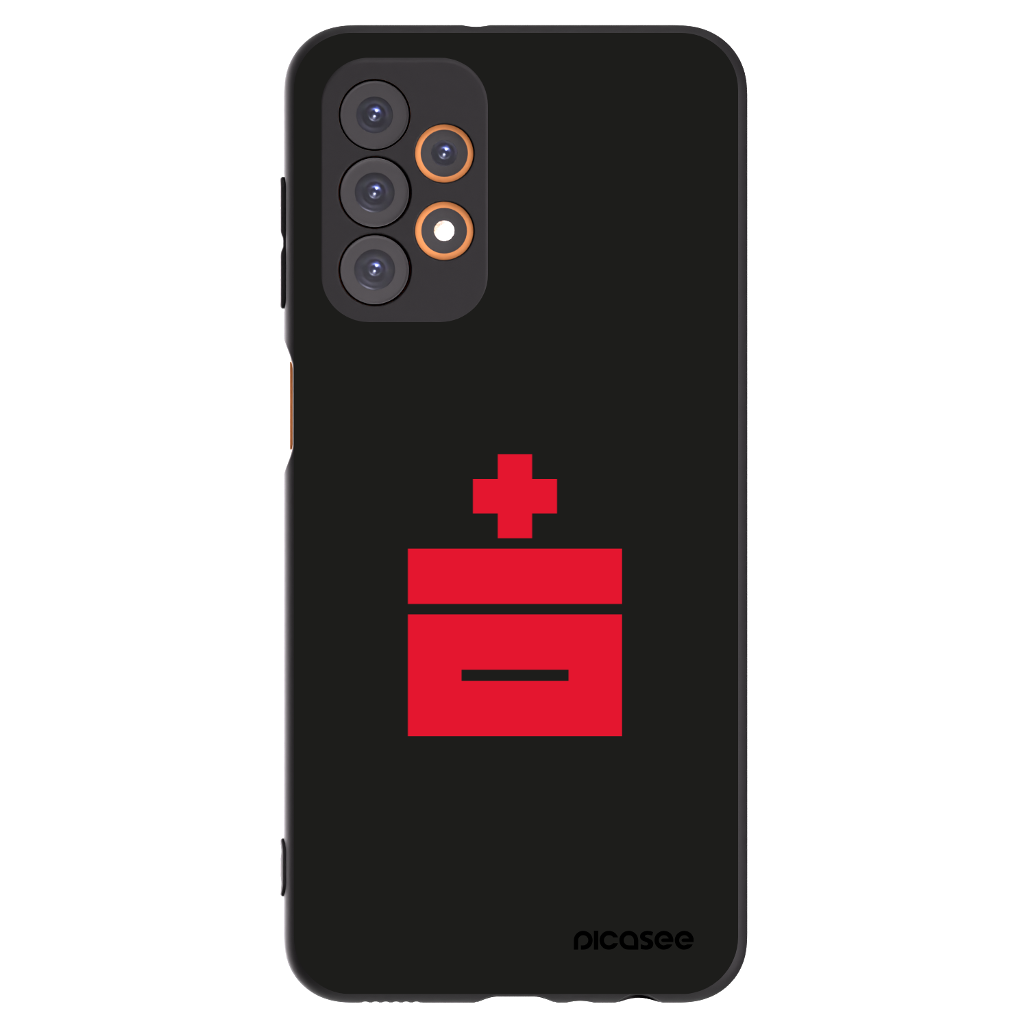 Picasee Samsung Galaxy A23 A235F 4G Hülle - Schwarzes Silikon - Le Plastenciaga