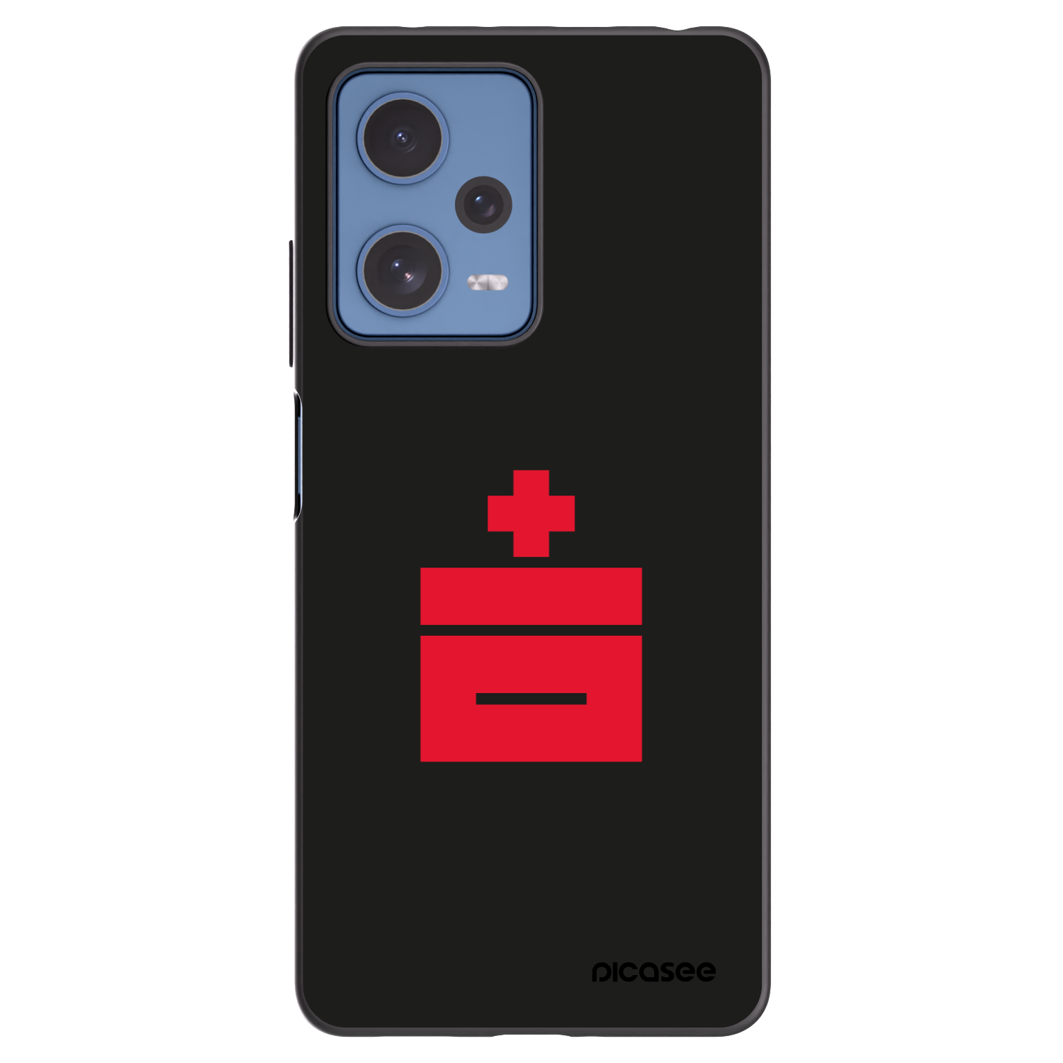 Picasee Xiaomi Redmi Note 12 Pro 5G Hülle - Schwarzes Silikon - Le Plastenciaga