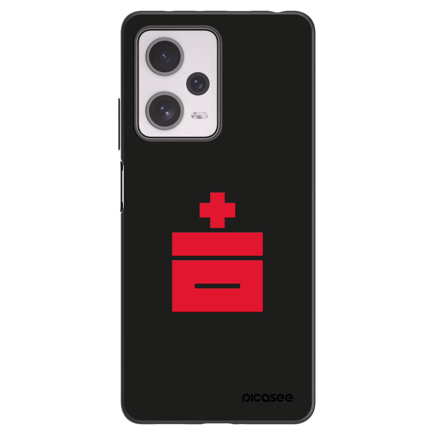 Picasee Xiaomi Redmi Note 12 Pro+ 5G Hülle - Schwarzes Silikon - Le Plastenciaga