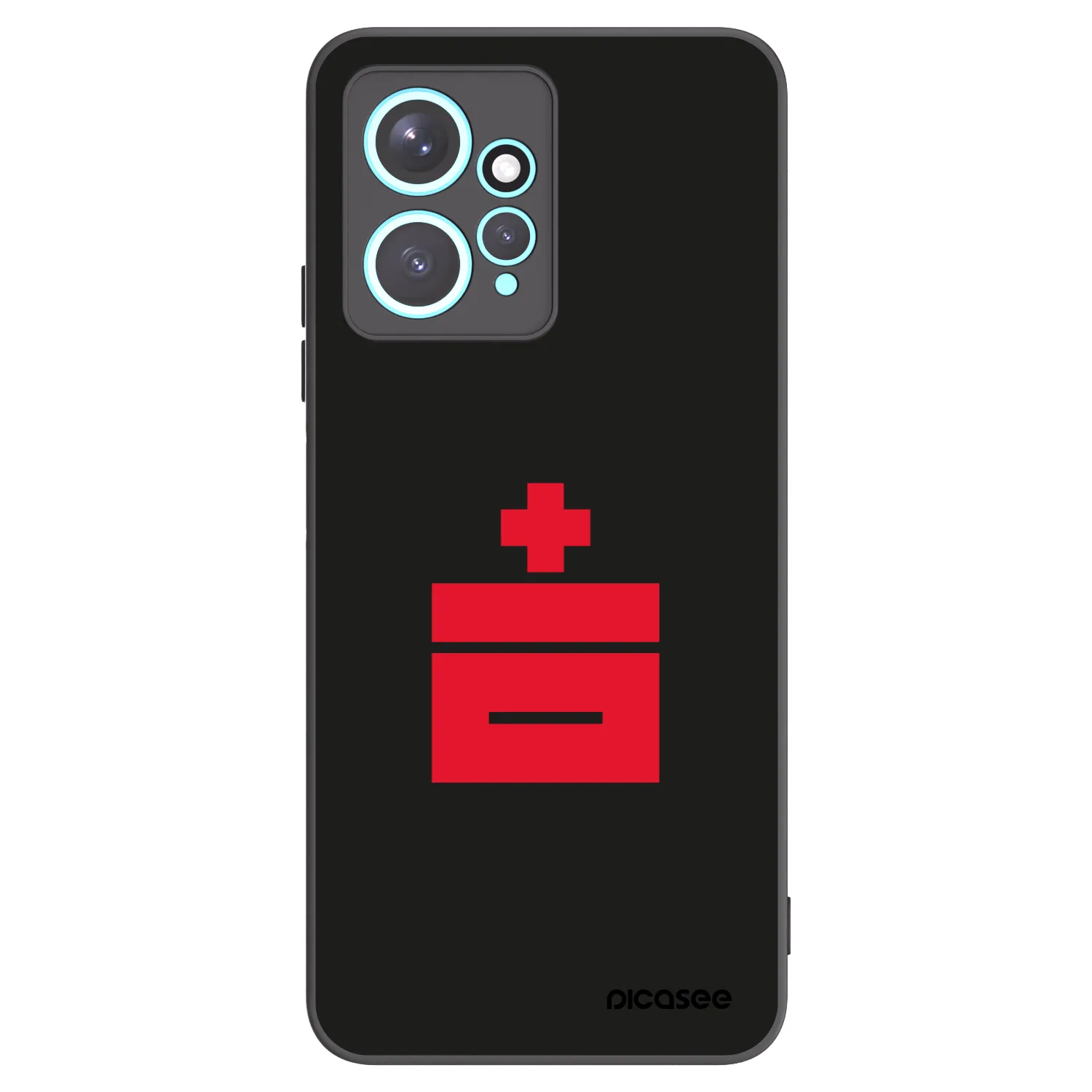 Picasee Xiaomi Redmi Note 12 4G Hülle - Schwarzes Silikon - Le Plastenciaga