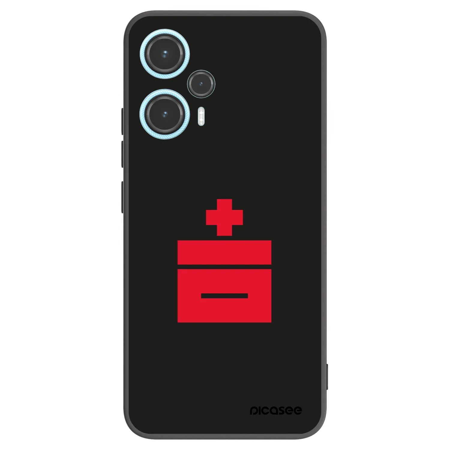 Picasee Xiaomi Poco F5 Hülle - Schwarzes Silikon - Le Plastenciaga