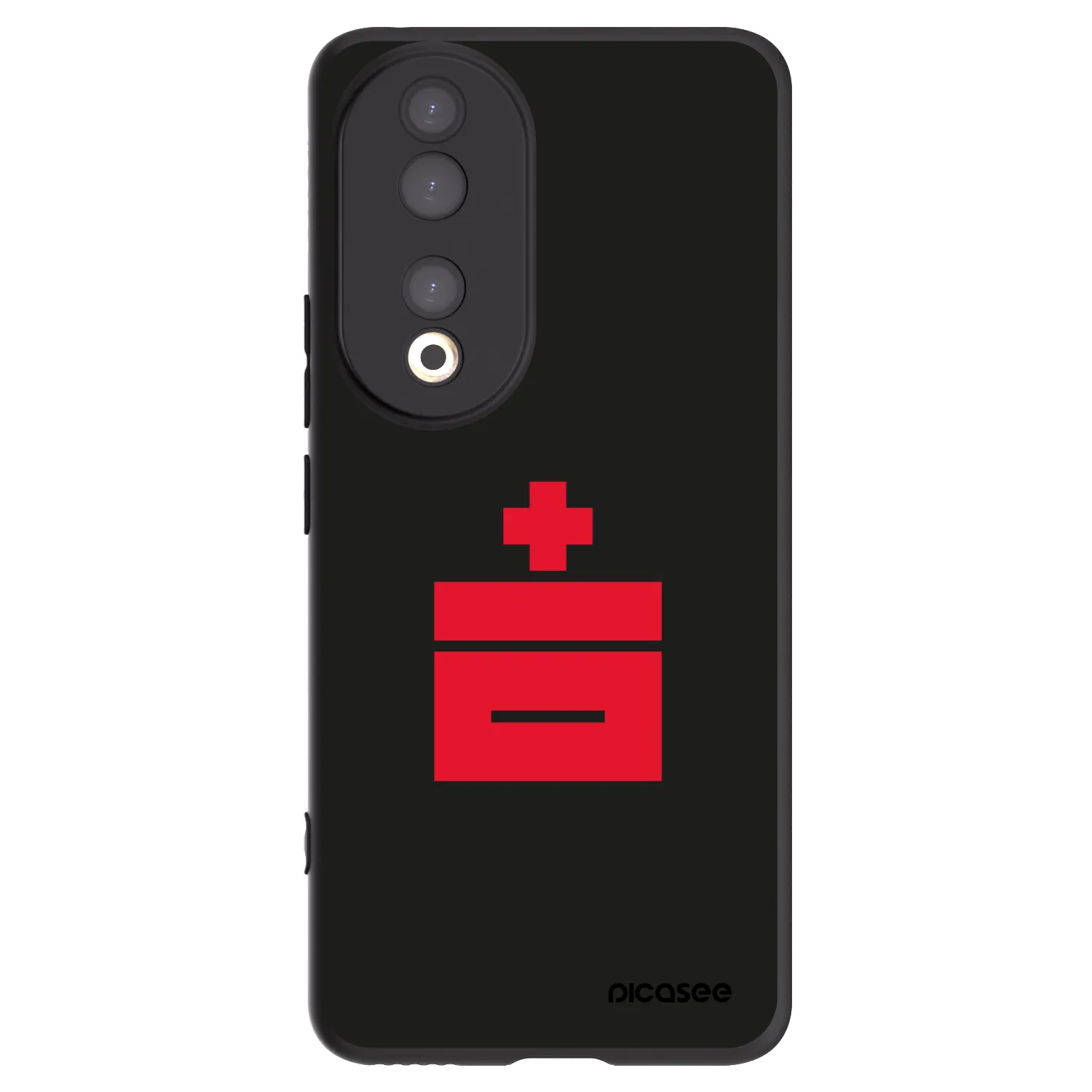 Picasee Honor 90 5G Hülle - Schwarzes Silikon - Le Plastenciaga