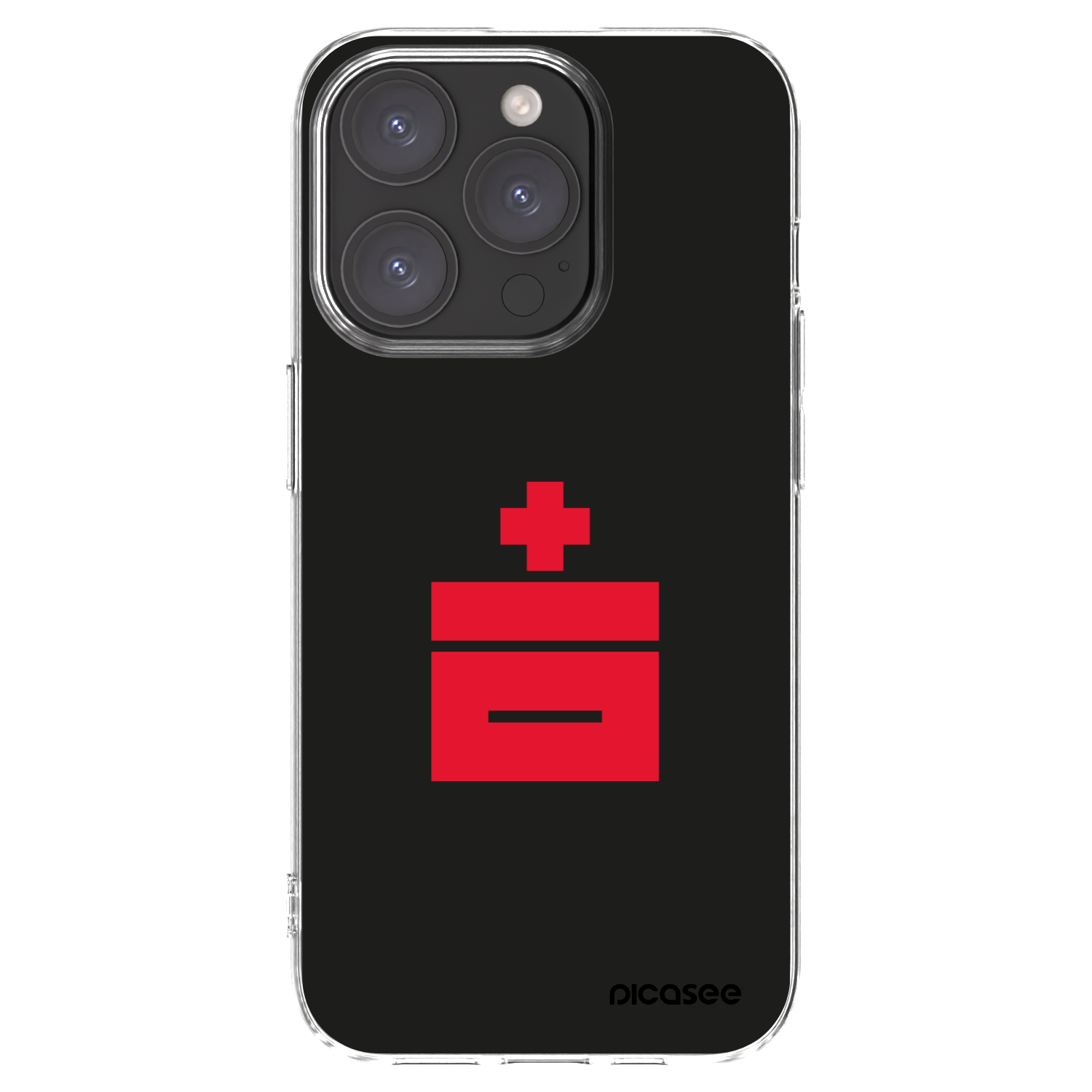 Picasee Apple iPhone 15 Pro Hülle - Transparentes Silikon - Le Plastenciaga