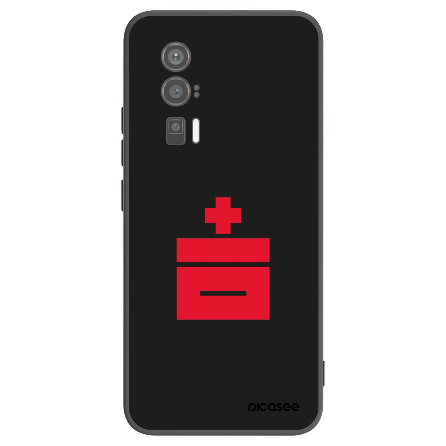 Picasee Xiaomi Poco F5 Pro 5G Hülle - Schwarzes Silikon - Le Plastenciaga