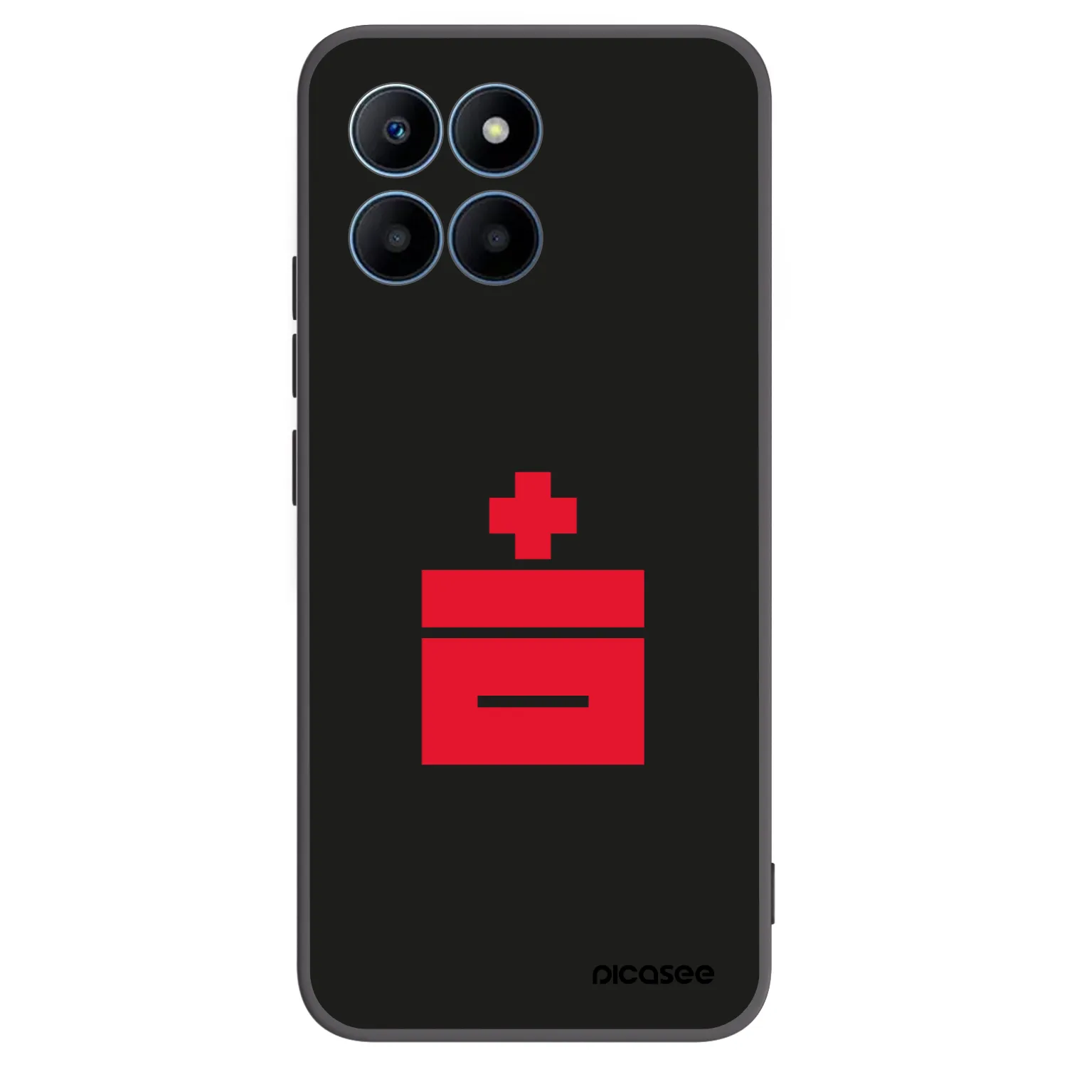 Picasee Honor 70 Lite Hülle - Schwarzes Silikon - Le Plastenciaga