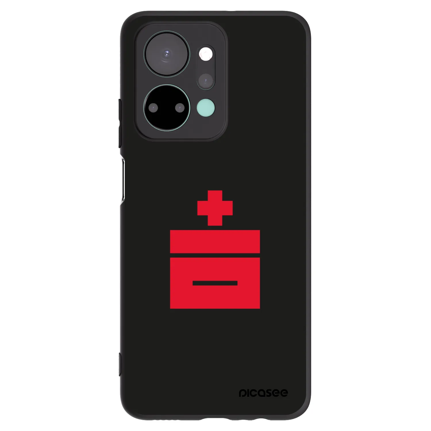 Picasee Honor X7a Hülle - Schwarzes Silikon - Le Plastenciaga