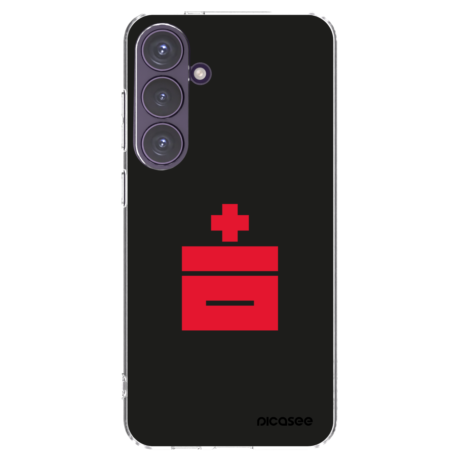 Picasee Samsung Galaxy S24+ S926B 5G Hülle - Transparentes Silikon - Le Plastenciaga