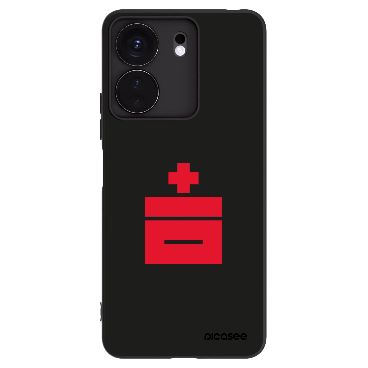 Picasee Xiaomi Redmi 13C 4G Hülle - Schwarzes Silikon - Le Plastenciaga