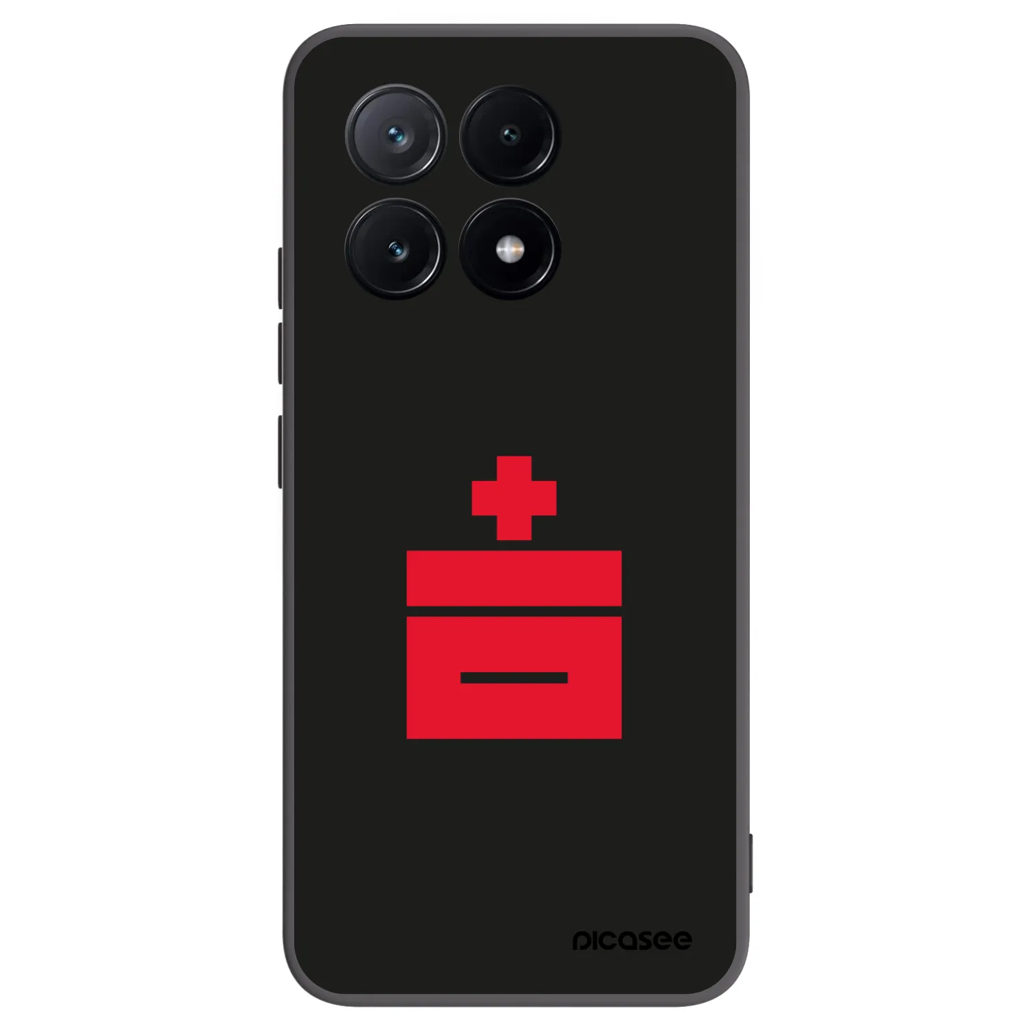 Picasee Xiaomi Poco X6 Pro Hülle - Schwarzes Silikon - Le Plastenciaga