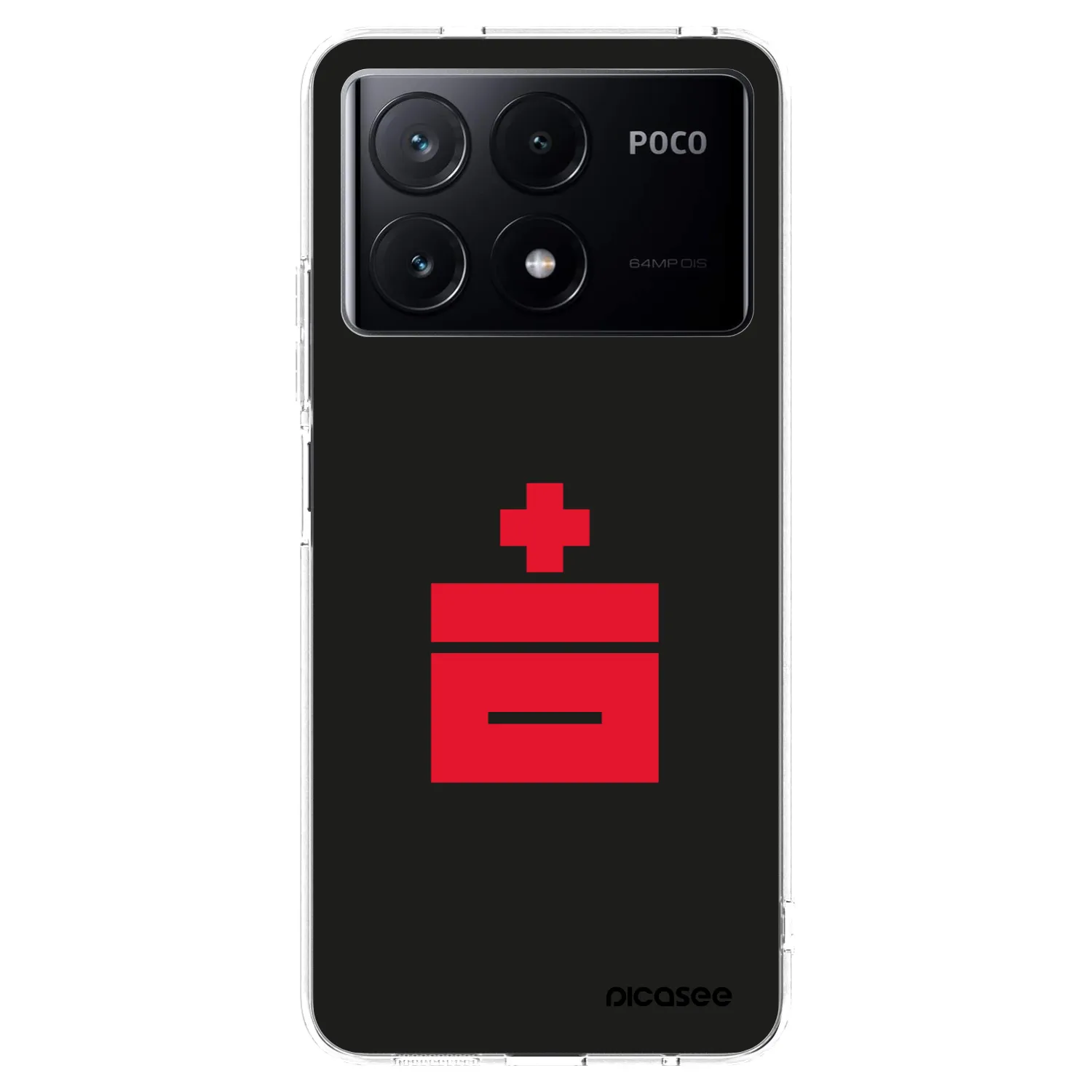 Picasee Xiaomi Poco X6 Pro Hülle - Transparentes Silikon - Le Plastenciaga