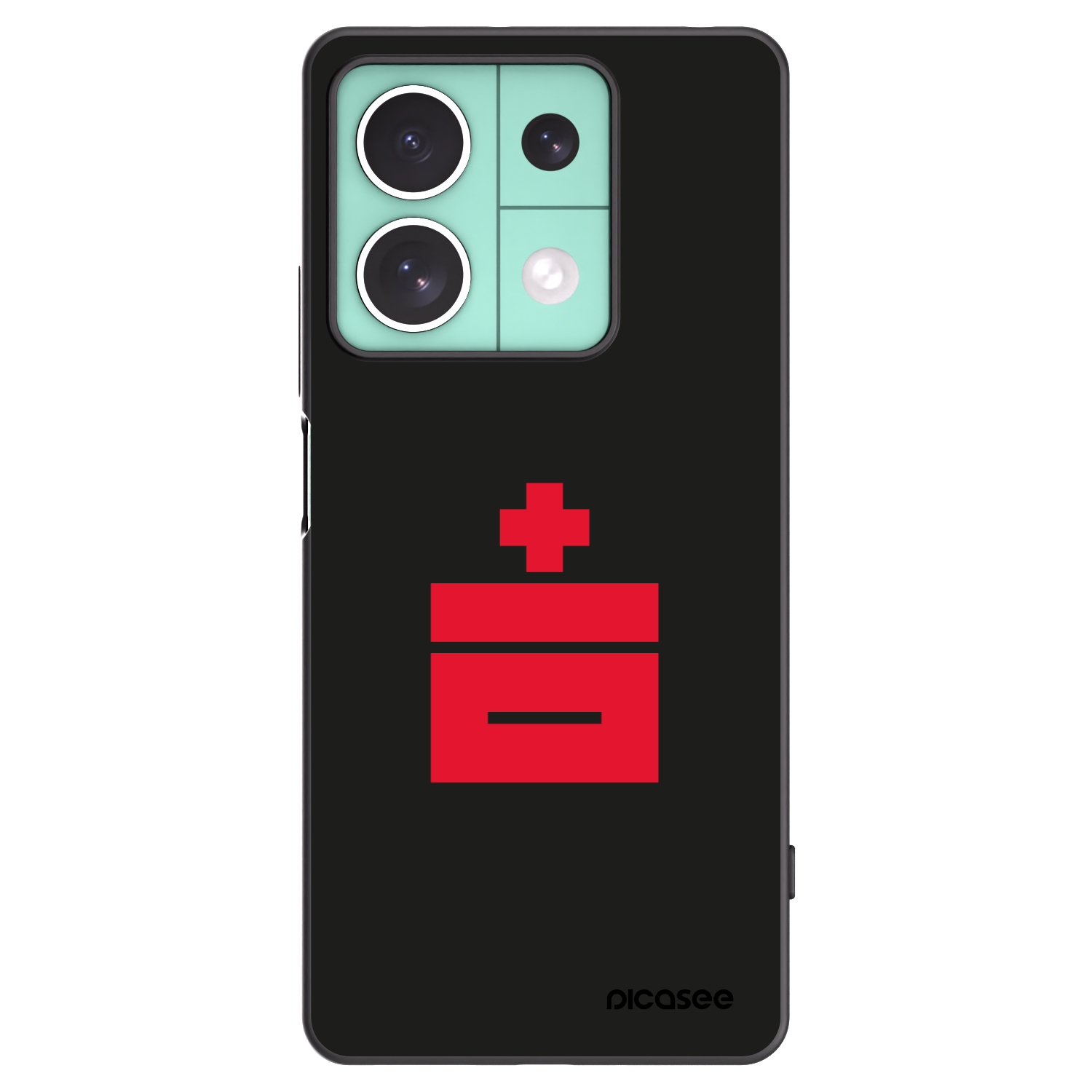 Picasee Xiaomi Redmi Note 13 5G Hülle - Schwarzes Silikon - Le Plastenciaga