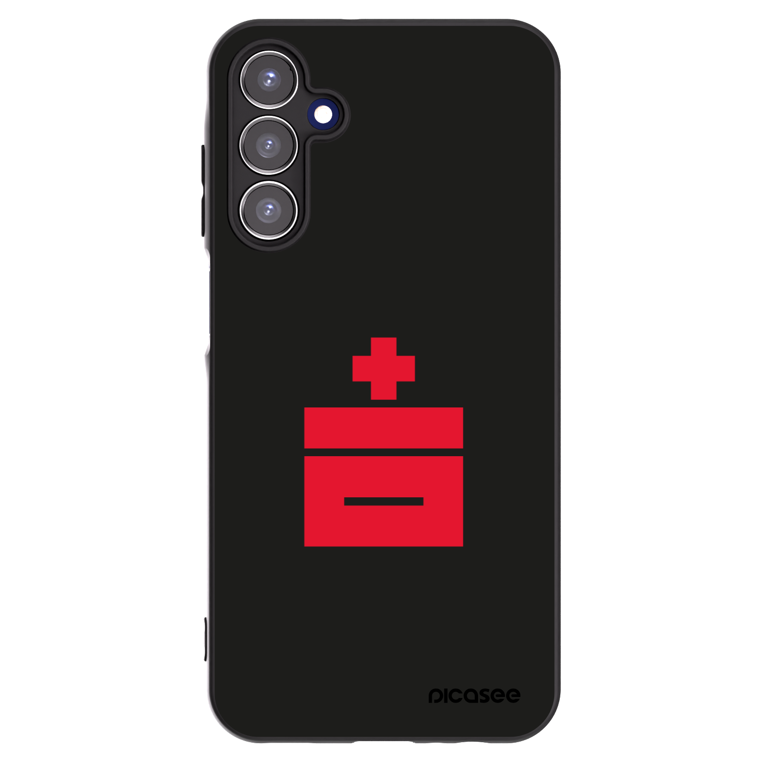 Picasee Samsung Galaxy A15 A155F 4G Hülle - Schwarzes Silikon - Le Plastenciaga