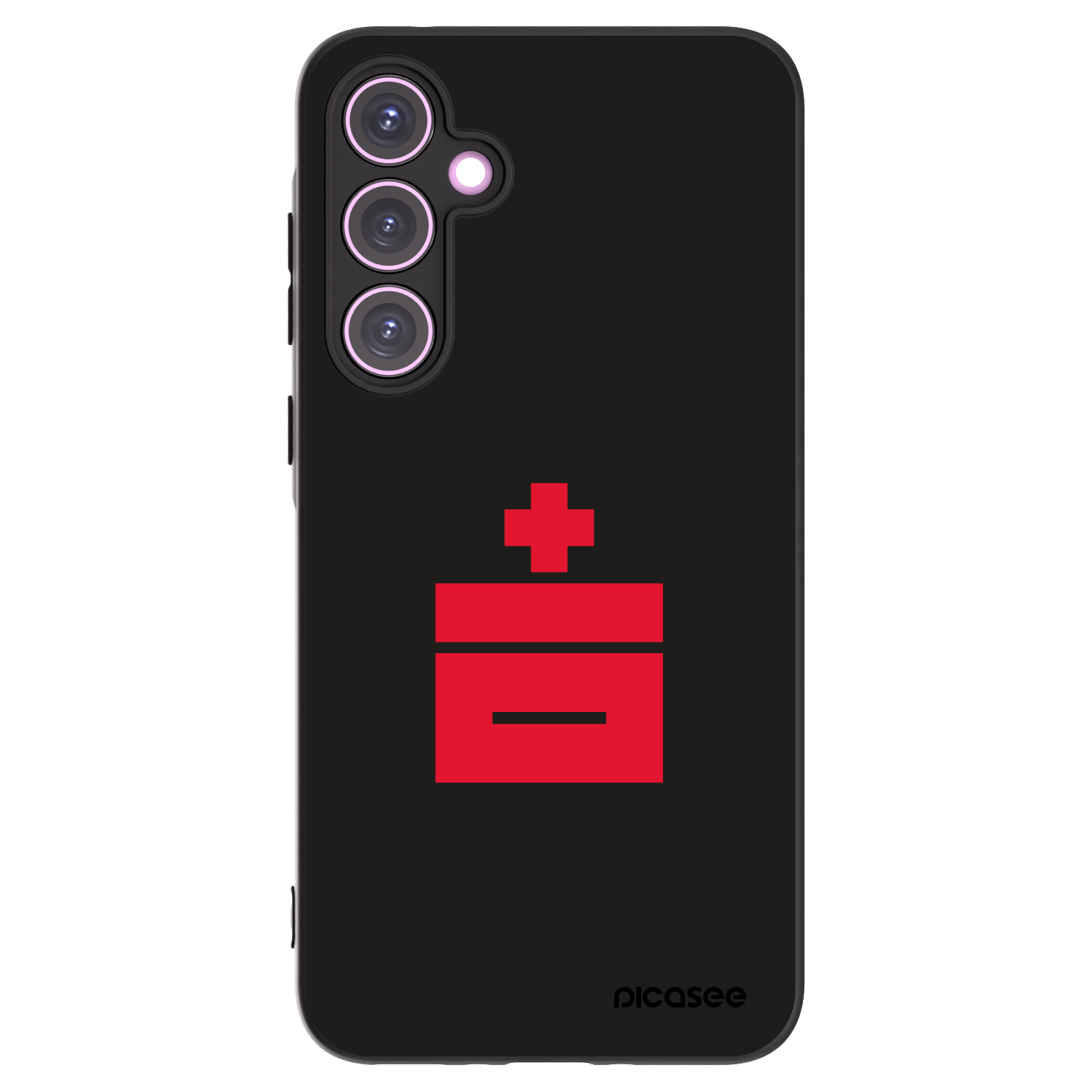 Picasee Samsung Galaxy A35 5G A356B Hülle - Schwarzes Silikon - Le Plastenciaga