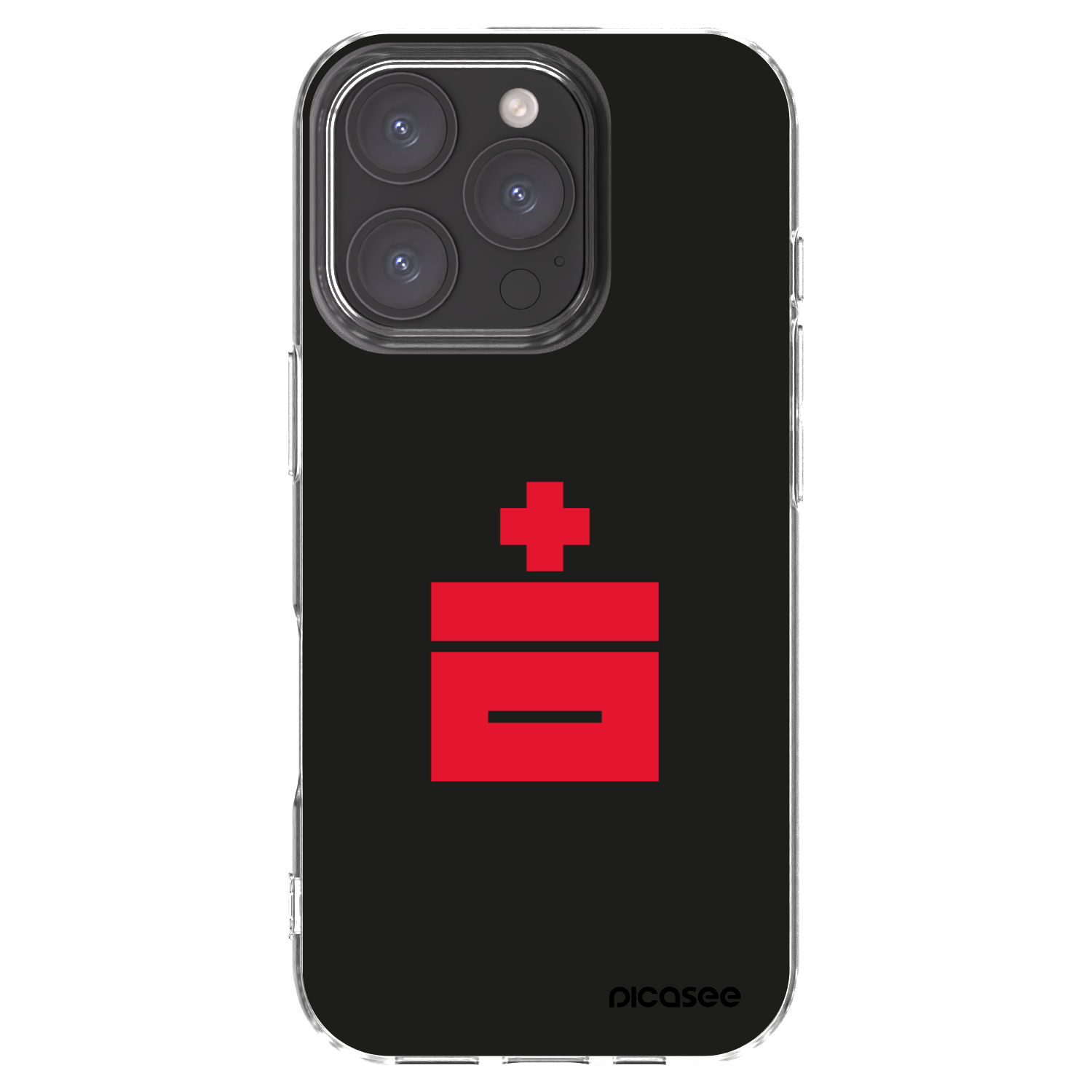 Picasee Apple iPhone 16 Pro Hülle - Transparentes Silikon - Le Plastenciaga