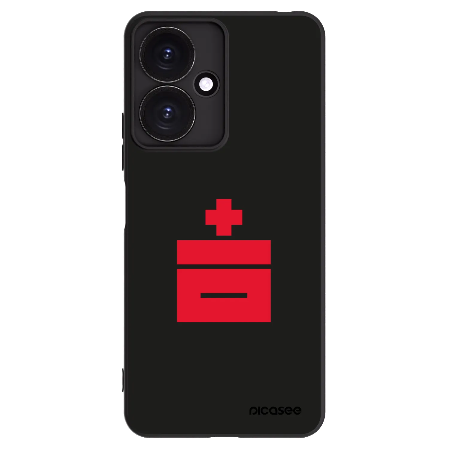 Picasee Xiaomi Redmi 13C 5G Hülle - Schwarzes Silikon - Le Plastenciaga