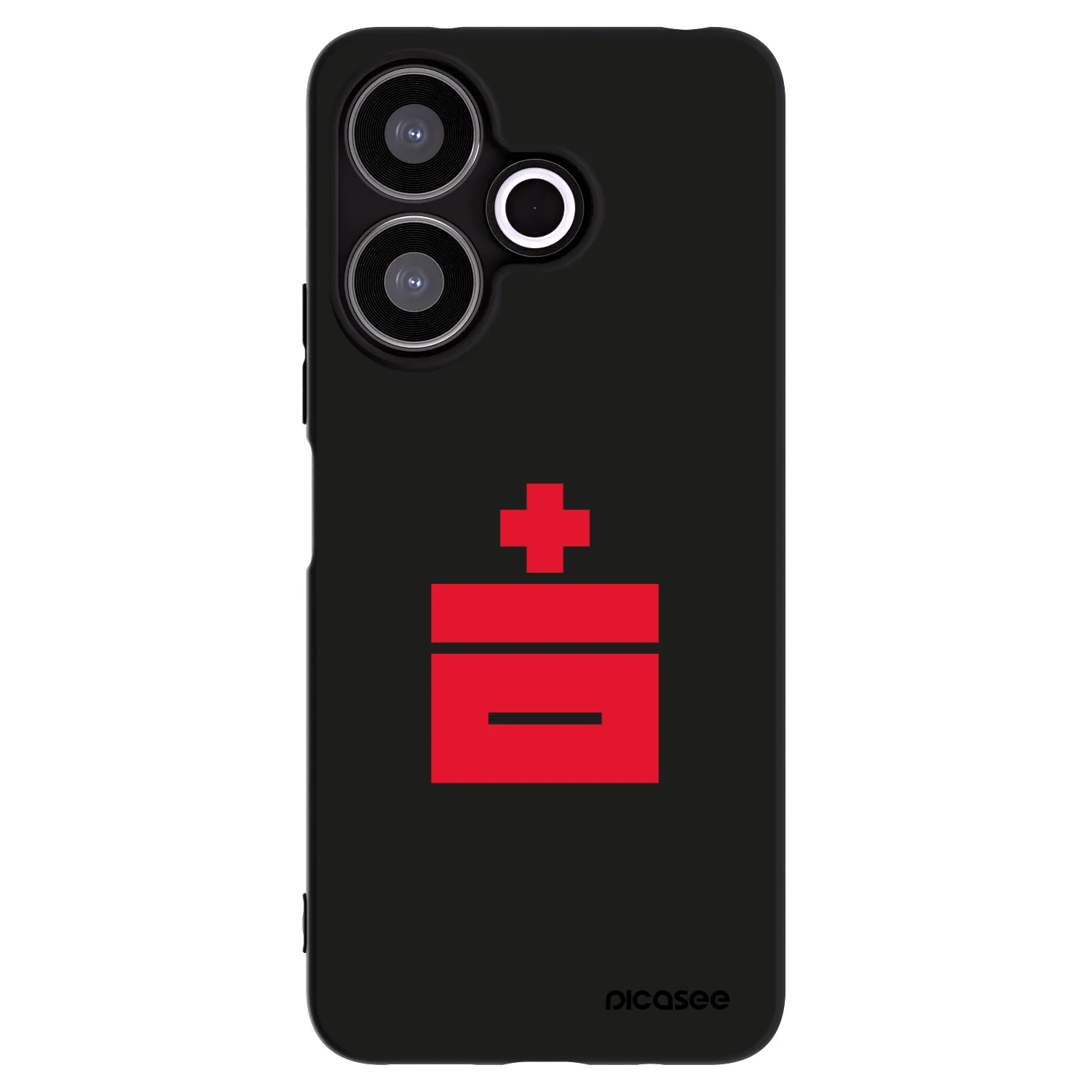 Picasee Xiaomi Redmi 13 4G Hülle - Schwarzes Silikon - Le Plastenciaga