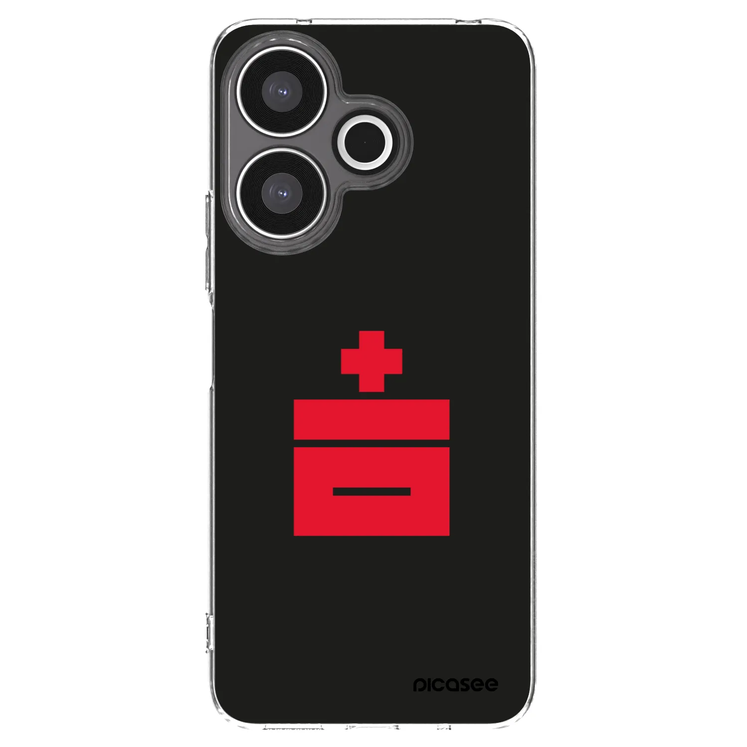 Picasee Xiaomi Redmi 13 4G Hülle - Transparentes Silikon - Le Plastenciaga