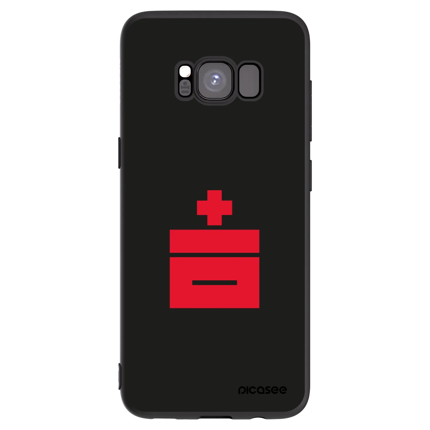 Picasee Samsung Galaxy S8 G950F Hülle - Schwarzes Silikon - Le Plastenciaga